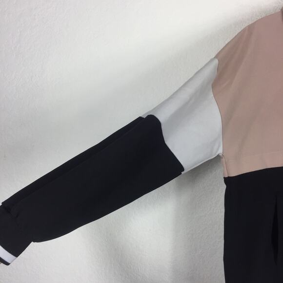 Zara Oversized Hoodie Lightweight Half Zip Jacket Small Funnel Neck Pouch Pocket - Picture 13 of 16